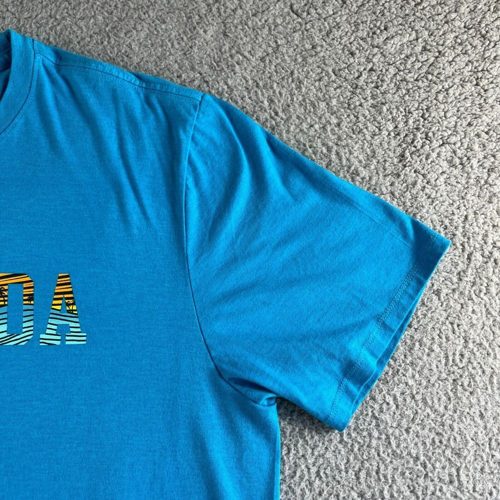 New‎ Hurley T Shirt Mens Large Blue Florida Beach Casual Outdoor Travel Surf - Picture 6 of 12